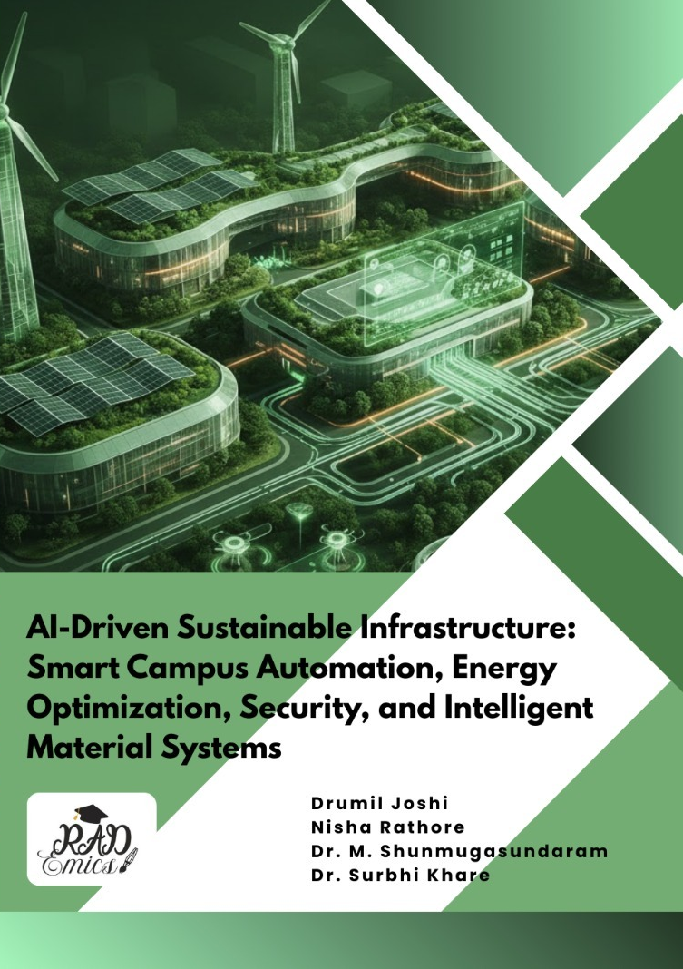 AI-Driven Sustainable Infrastructure: Smart Campus Automation, Energy Optimization, Security, and Intelligent Material Systems